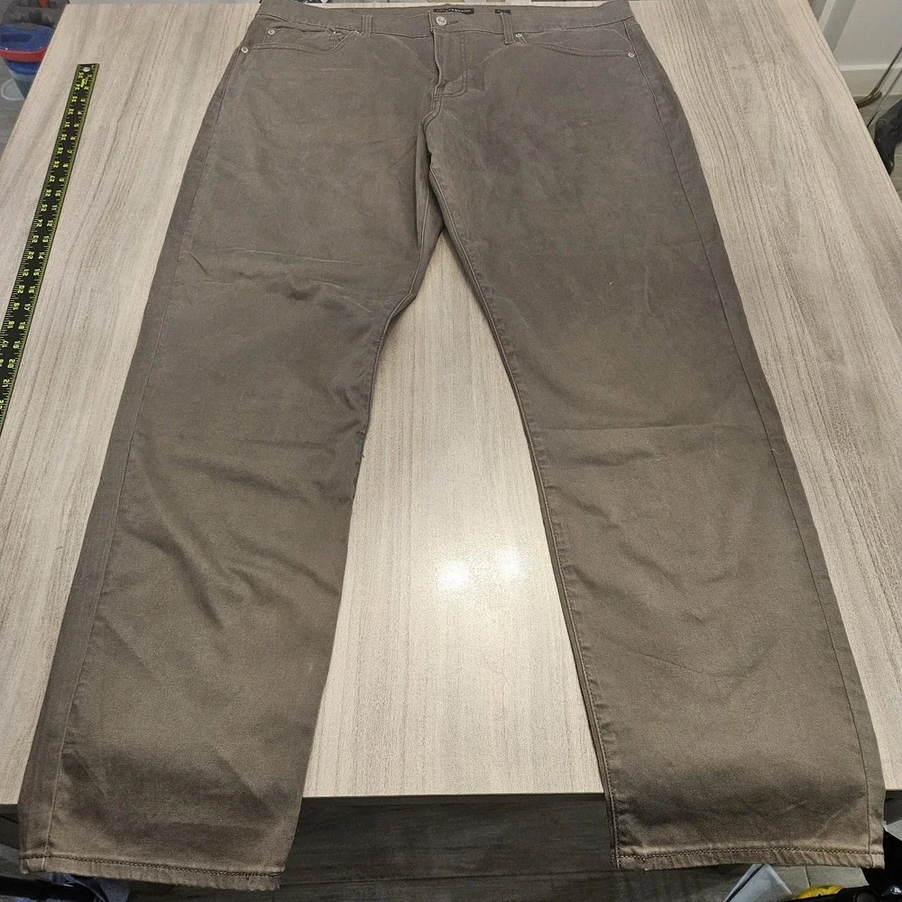 Lucky Brand jeans Mens‎ 40x32 121 Slim Brown Mid Rise Chino Casual Office